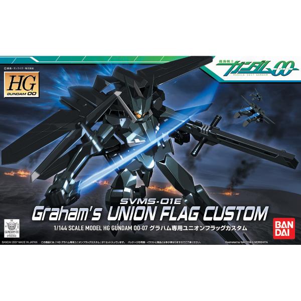 バンダイ HG 1/144 『機動戦士ガンダム00』 グラハム専用ユニオンフラッグカスタム 4573...
