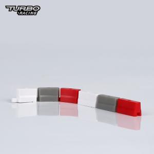 ハイテック Turbo Racing ターボレーシング用 トラック フェンス レッド 50個 760076 1/76スケール ラジコン オプション