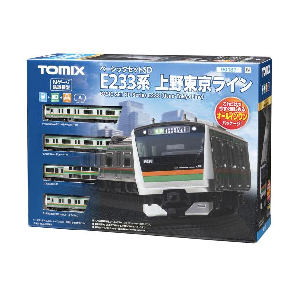 TOMIX ベーシックセットSD E233系上野東京ライン 入門セット 90187 鉄道模型 【お取...