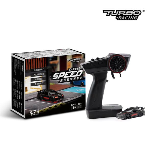 ハイテック Turbo Racing ターボレーシング C74 ブラック オンロードカー 2 . 4...