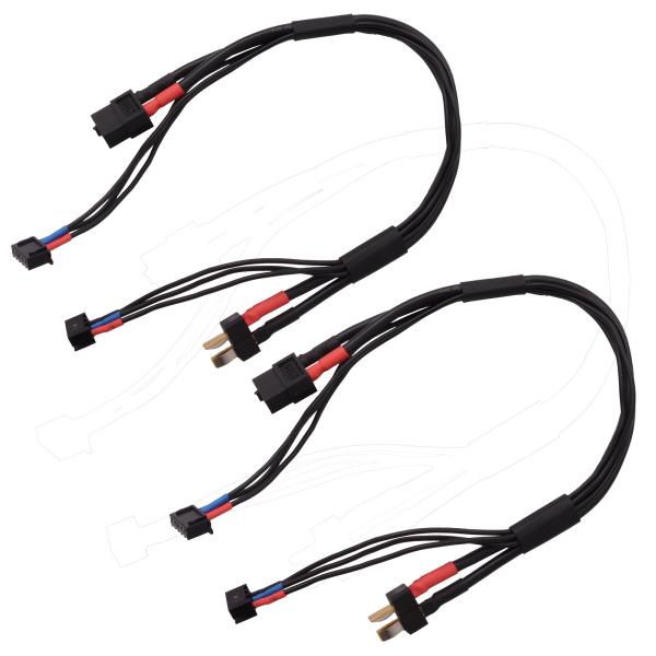 ハイテック  XT60 ⇒ ディーンズコネクターバランスコード一体型2本入り 純正品 HMJ462-...