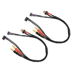 【売り尽くし】ハイテック　バナナプラグ⇔ディーンズ　２Ｓ用コネクタケーブル　２本入り　HMJ468-...