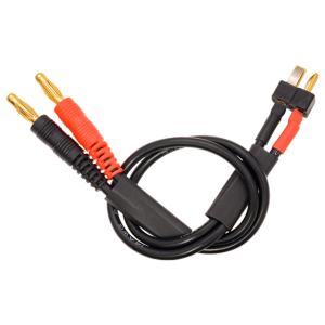 ハイテック バナナ⇒ディーンズコネクター 充電ケーブル（ブラック） 日本正規品 HMJ496 ラジコ...