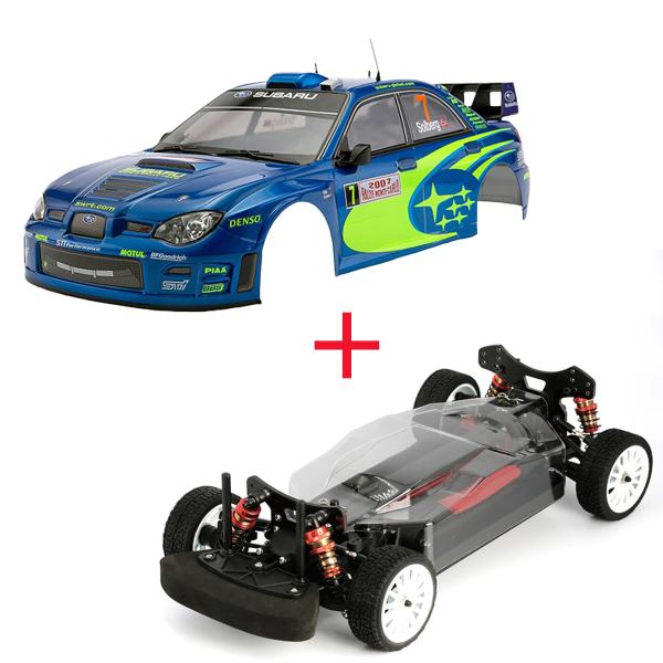 【数量限定】LC Racing 流星【1/10 PTG-2H 半完成品】＋【スバル インプレッサ W...