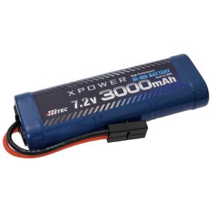 ハイテック Ni-MH 7.2V 3000mAh タミヤタイプ XPOWER Car用 Ni-MH バッテリー 日本正規品 XP3000-NT-B 電動ラジコン ニッケル水素 初心者向け 5月再入荷予定