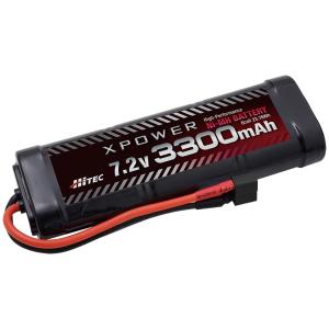 ハイテック XPOWER Ni-MH バッテリー Ni-MH 7.2V 3300mAh T型 ディー...