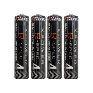 ハイテック XPOWER R-SPEC AAA 750mAh XPRAAA750 単4 乾電池 充電...