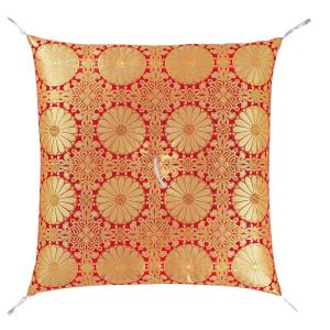 最高級 日本で2番に良い本金 豪華座布団 刺繍入 牡丹唐草 御前座布団