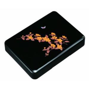 新品】漆塗 卓上飾り棚 蘭の蒔絵 装飾棚 和風 置物 高岡漆器 漆塗