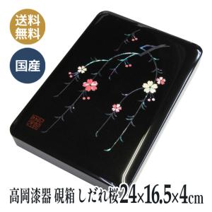 漆器 小箱 螺鈿（らでん） 螺鈿装飾 錆絵花鳥 高岡漆器 小物入れ 日本