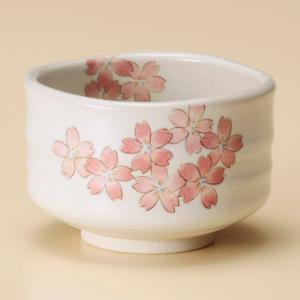 抹茶茶碗 桜志野 抹茶碗 美濃焼 陶器 土物 おしゃれ 24a618-25 : 四季