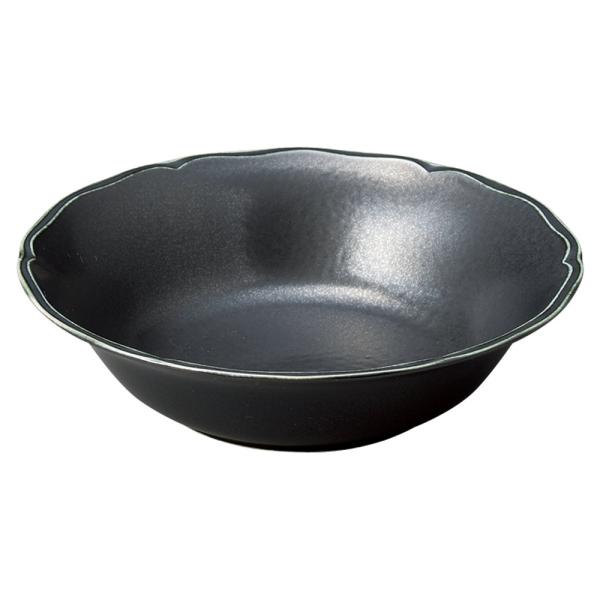 皿 超軽量ラ ポワール ブラック16cm オートミル スープ皿  おしゃれ 洋食器 業務用 美濃焼