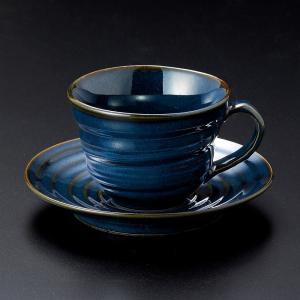 コーヒーカップ ソーサー ナマコ雲型 和陶器 おしゃれ 業務用 美濃焼