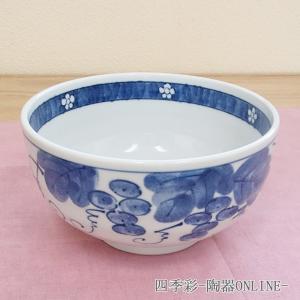 丼 どんぶり 5.0多用丼 古染花 おしゃれ 業務用 美濃焼 和食器 24a532
