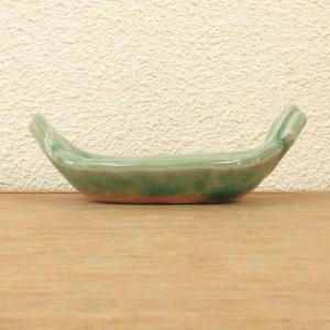 皿 小皿 笹 グリーン貫入 おしゃれ 和食器 ...の詳細画像2