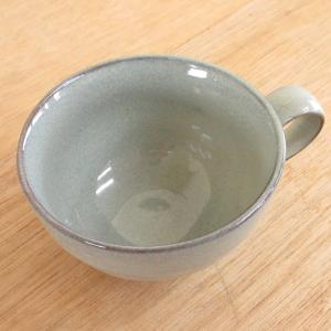 スープカップ グレー均窯 片手スープ椀 おしゃ...の詳細画像5