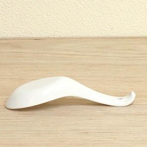 引っ掛けレンゲ 反レンゲ 白 中華食器 おしゃ...の詳細画像1