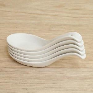 引っ掛けレンゲ 反レンゲ 白 中華食器 おしゃ...の詳細画像3