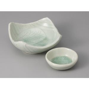 作家物 ざくろ柄手描きの器 脚付き刺身皿 浅小鉢 花甕購入５枚一組セット 赤絵乳白磁草花紋たわみ浅小鉢【SANSUI】 - 【おとなの和食器屋