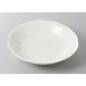 福永芳治 *粉引 5寸皿*作家器うつわ食器ホワイトグレー【陶器】(wa5