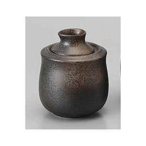 酒燗器 備前吹黒 大 反ぐい呑み2個のセット 酒器 陶器 日本酒 おしゃれ