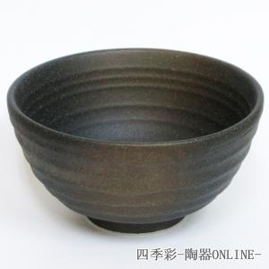 京焼 清水焼 黒塗花丸紋抹茶茶碗 与山 : 松韻堂 Yahoo!店 - 通販