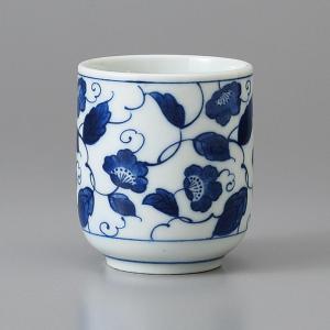 湯呑み 湯飲み 湯のみ茶碗 長湯呑み 花唐草 業...の商品画像