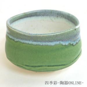 抹茶茶碗 桃山志野 抹茶碗 美濃焼 陶器 土物 おしゃれ 24a618-4 : 四季