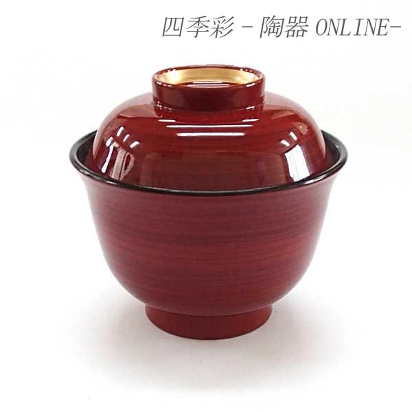 お椀 暁カスリ内黒ツマミ内金3.3羽反小吸椀 食洗器対応 業務用 24a887-16