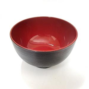 若泉漆器 4寸汁椀 黒内朱 1-188-10 : スタイルキッチン - 通販 - Yahoo