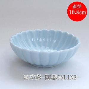 小鉢 丸菊丸鉢 青磁 おしゃれ ボウル 業務用 和食器 美濃焼 22d15322-579｜shikisaionline