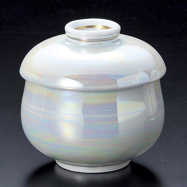 茶碗蒸し 器 パール 小むし碗 強化磁器 おしゃれ 和食器 業務用 美濃焼 25d16018-250