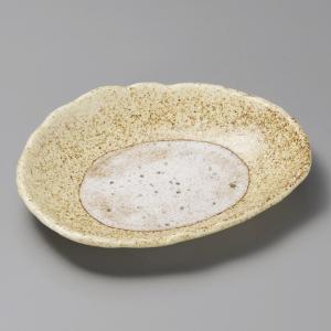 皿 伊賀帯変形皿 20cm おしゃれ 和食器 業務用 美濃焼 22d28012-519｜shikisaionline