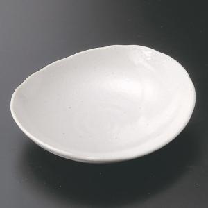 皿 小皿 白 楕円皿 13cm おしゃれ 和食器 業務用 美濃焼 22d32830-479｜shikisaionline