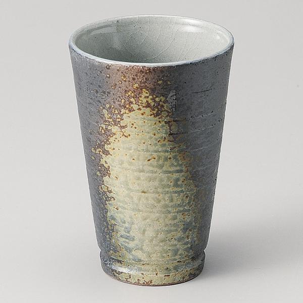フリーカップ コップ 備前風 陶器 おしゃれ アイスコーヒー 和食器 萬古焼 25d32621-65...