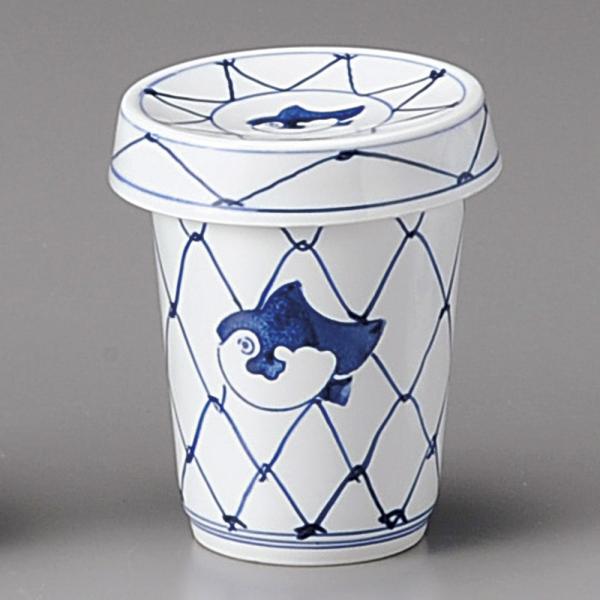 ヒレ酒カップ アミフグ ひれ酒 強化磁器 陶器 日本酒 おしゃれ 業務用 美濃焼 25d34404-...