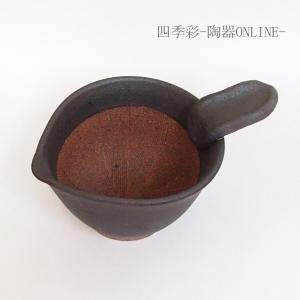 すり鉢ドレッシング まいん黒納豆鉢 小 業務用 美濃焼 22d38105-059｜shikisaionline