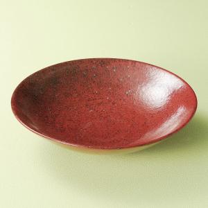 皿 パスタ皿 カレー皿 紅柚子8.0麺皿 そば皿 おしゃれ 業務用 和食器 美濃焼 22d39407-149