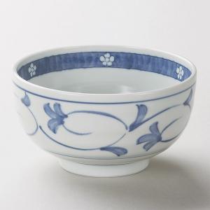 丼 どんぶり 5.0多用丼 古染花 おしゃれ 業務用 美濃焼 和食器 24a532