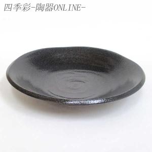 皿 刺身皿 向付 金ベタトチリ丸皿 おしゃれ 和食器 業務用 美濃焼