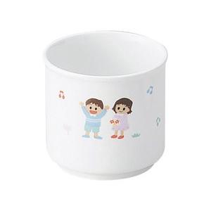 湯飲み フレンド 子供食器 給食食器 強化磁器 陶器 日本製 22d54464-189｜shikisaionline