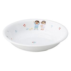 皿 小皿 フレンド 子供食器 給食食器 強化磁器 陶器 日本製 22d54470-189｜shikisaionline