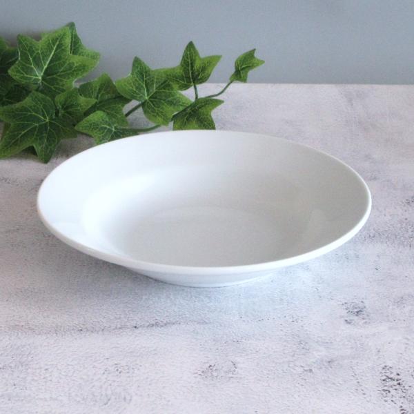 皿 深皿 21cm スープ皿 ホテルベーシック 玉渕 白 おしゃれ 洋食器 業務用 美濃焼 y11-...