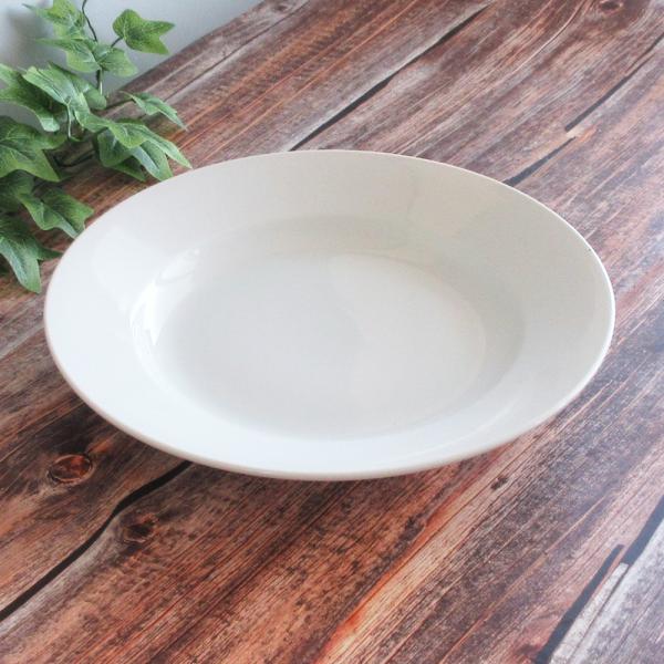 皿 深皿 24.5cm スープ皿 ホテルベーシック 玉渕 白 おしゃれ 洋食器 業務用 美濃焼 y1...