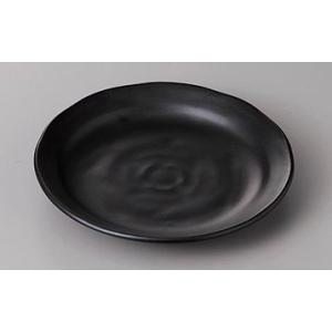 皿 大皿 丸皿 35cm 黒 千早 おしゃれ 和食器 業務用 美濃焼 k18131000