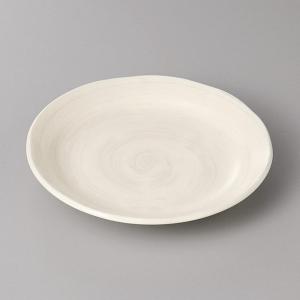 皿 取り皿 ケーキ皿 白釉楕円皿 18cm フルーツ皿 おしゃれ 和食器 業務