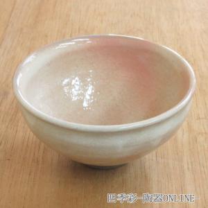 抹茶茶碗 桃山志野 抹茶碗 美濃焼 陶器 土物 おしゃれ 24a618-4 : 四季