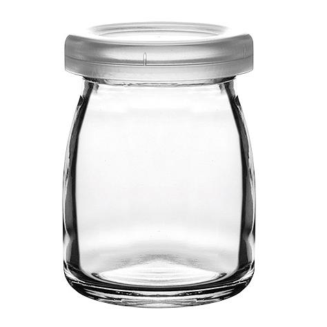 蓋つきデザート瓶 ヨーグルト ガラス食器 業務用 洋食器 22a763-8