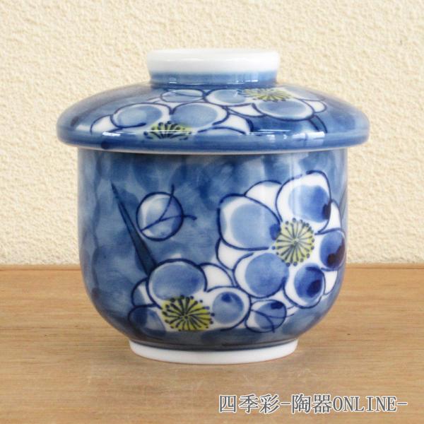 茶碗蒸し 茶碗蒸しの器 やり梅 おしゃれ 和食器 業務用 美濃焼 25d16217-570