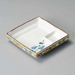 刺身鉢 ちょこ セット 織部つる花 土物 刺身皿 小鉢 おしゃれ 和食器